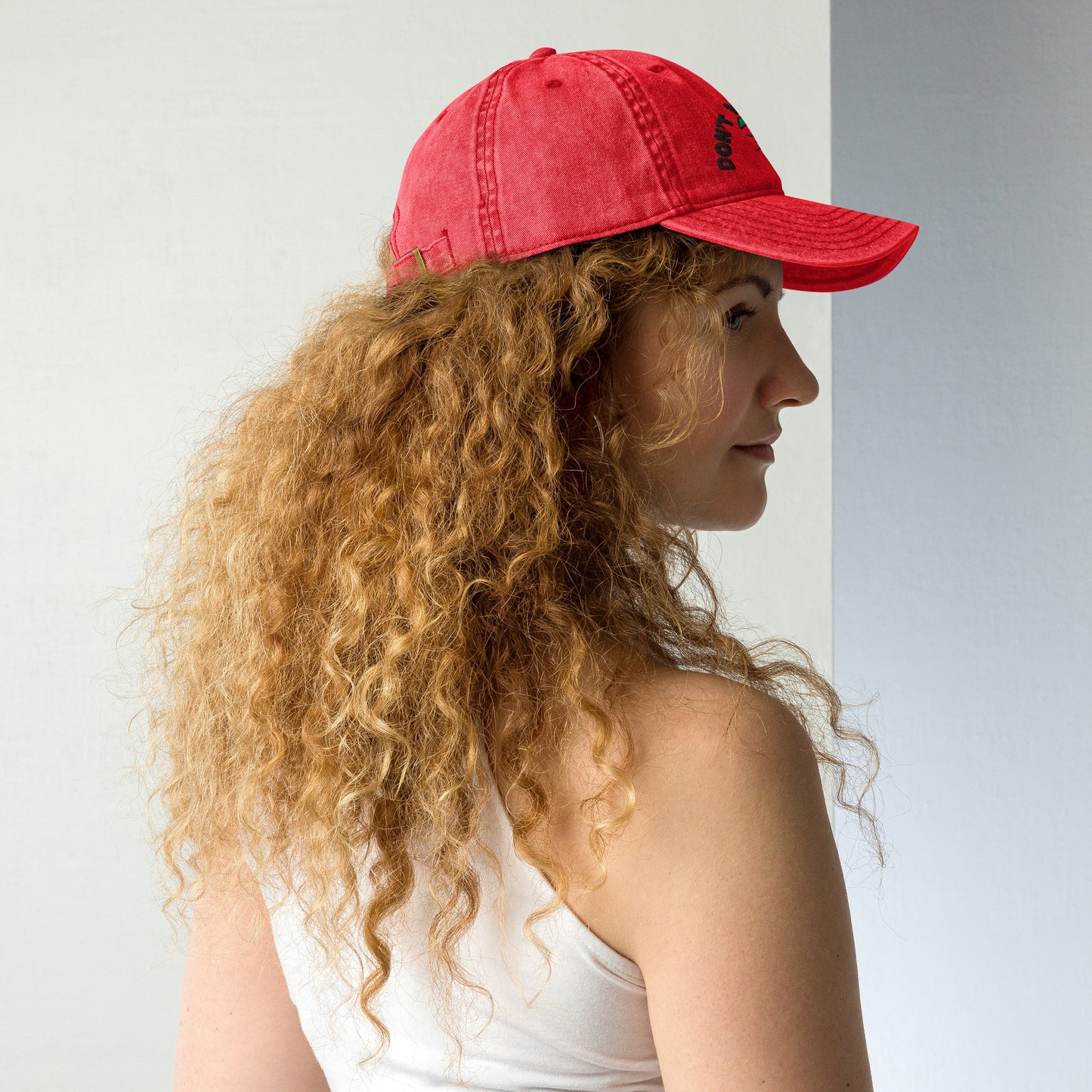 Don’t worry, be hoppy, Beer, Vintage Cotton Twill Cap