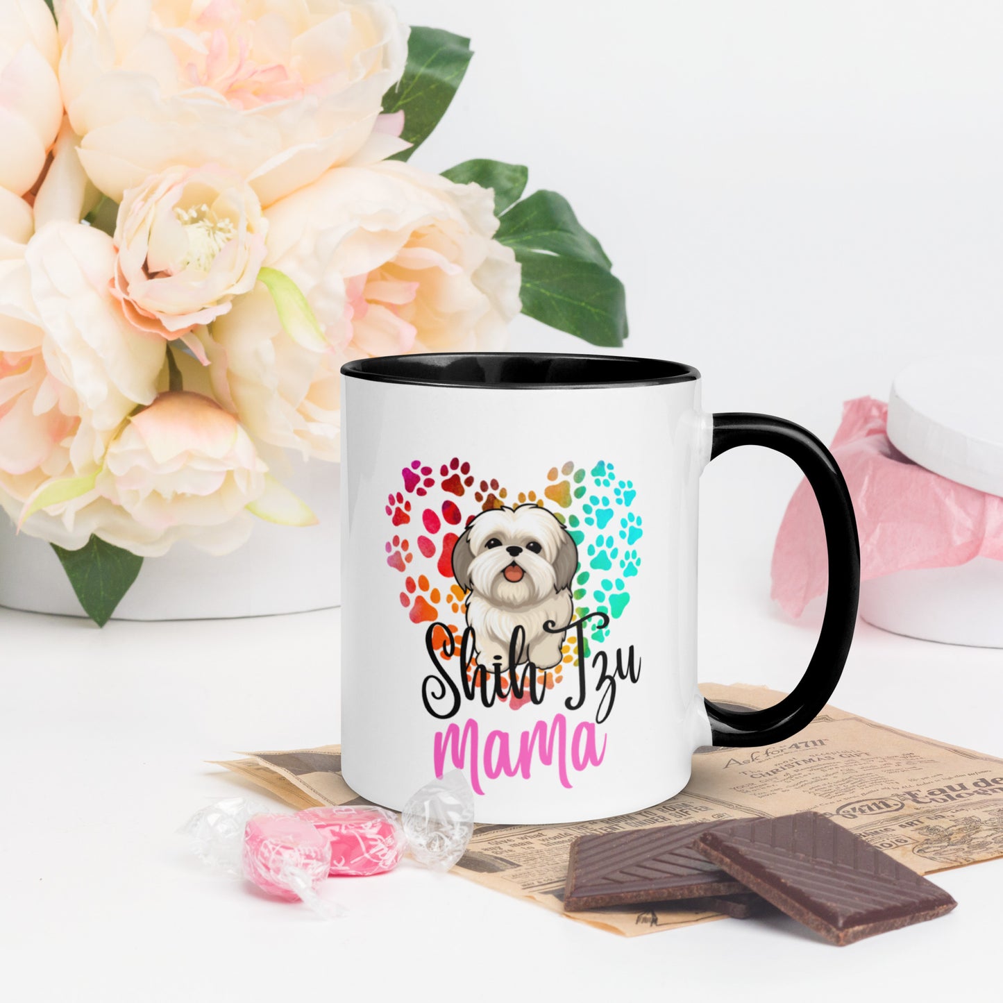 Shih Tzu Mug with Color Inside