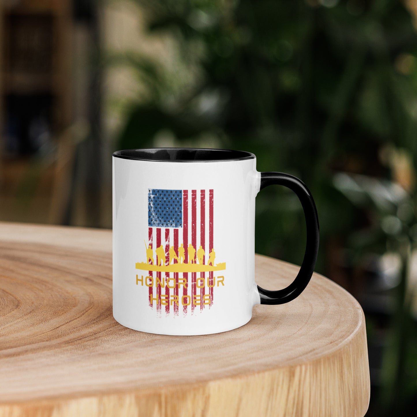 Veterans Day Mug with Color Inside
