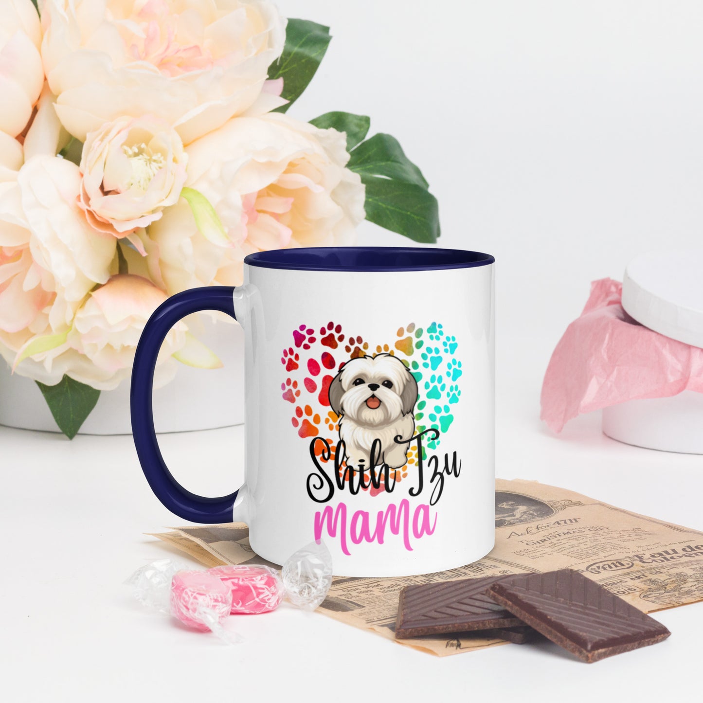 Shih Tzu Mug with Color Inside