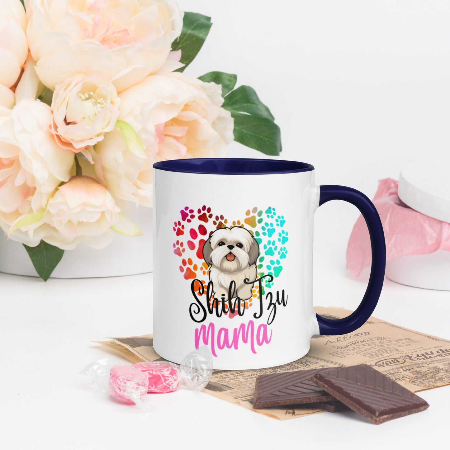 Shih Tzu Mug with Color Inside