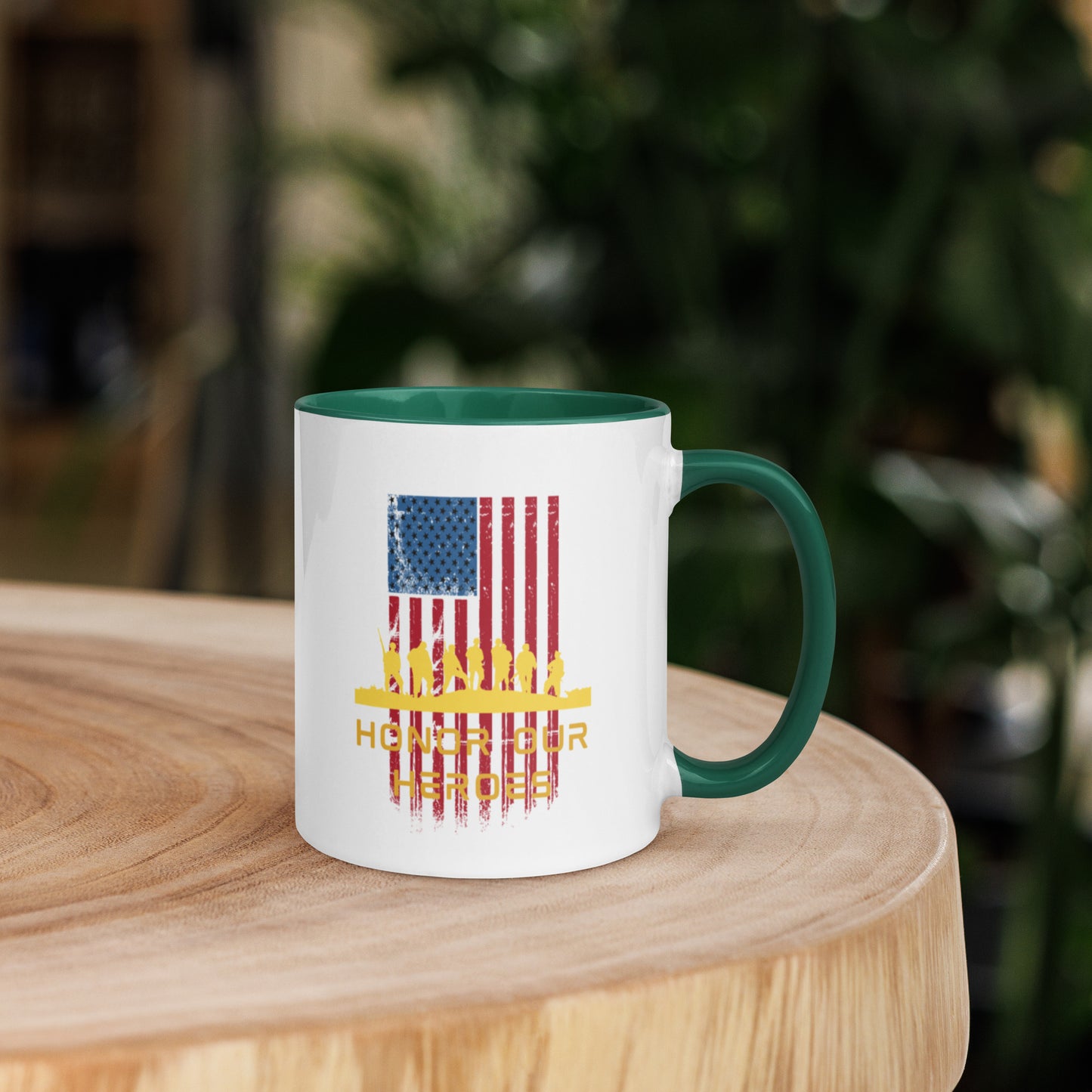 Veterans Day Mug with Color Inside