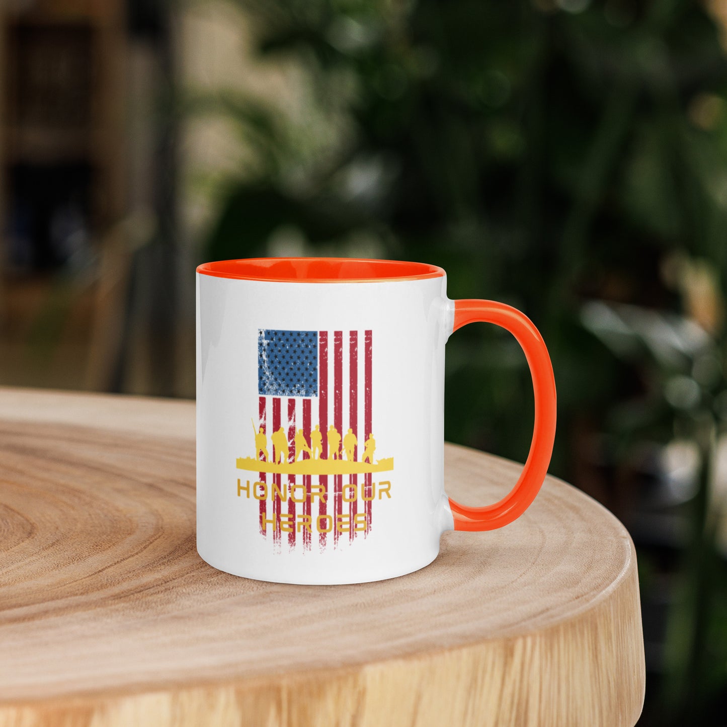 Veterans Day Mug with Color Inside