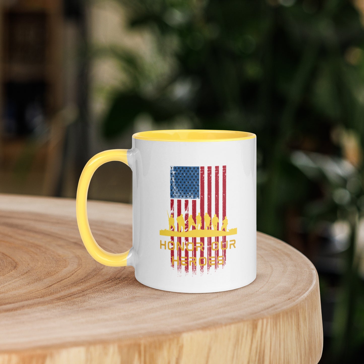Veterans Day Mug with Color Inside