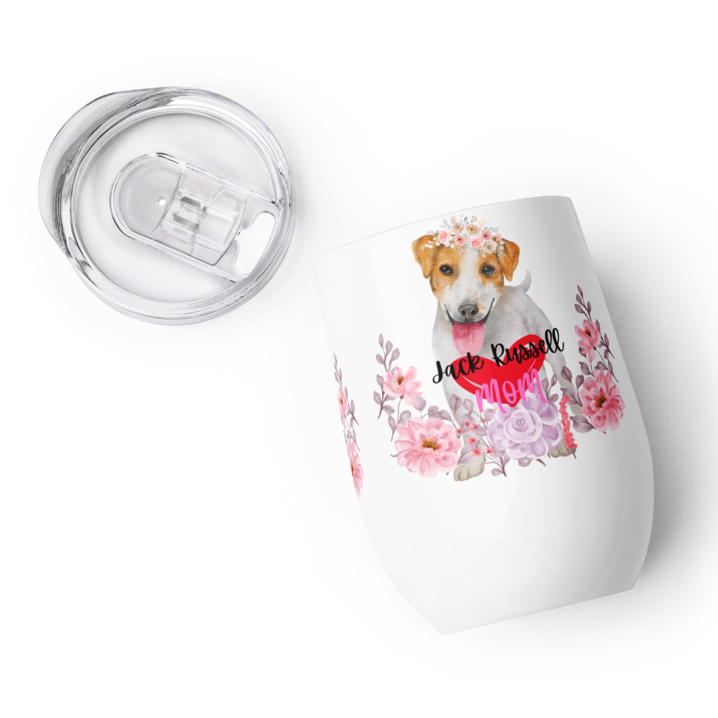 Jack Russell Wine tumbler