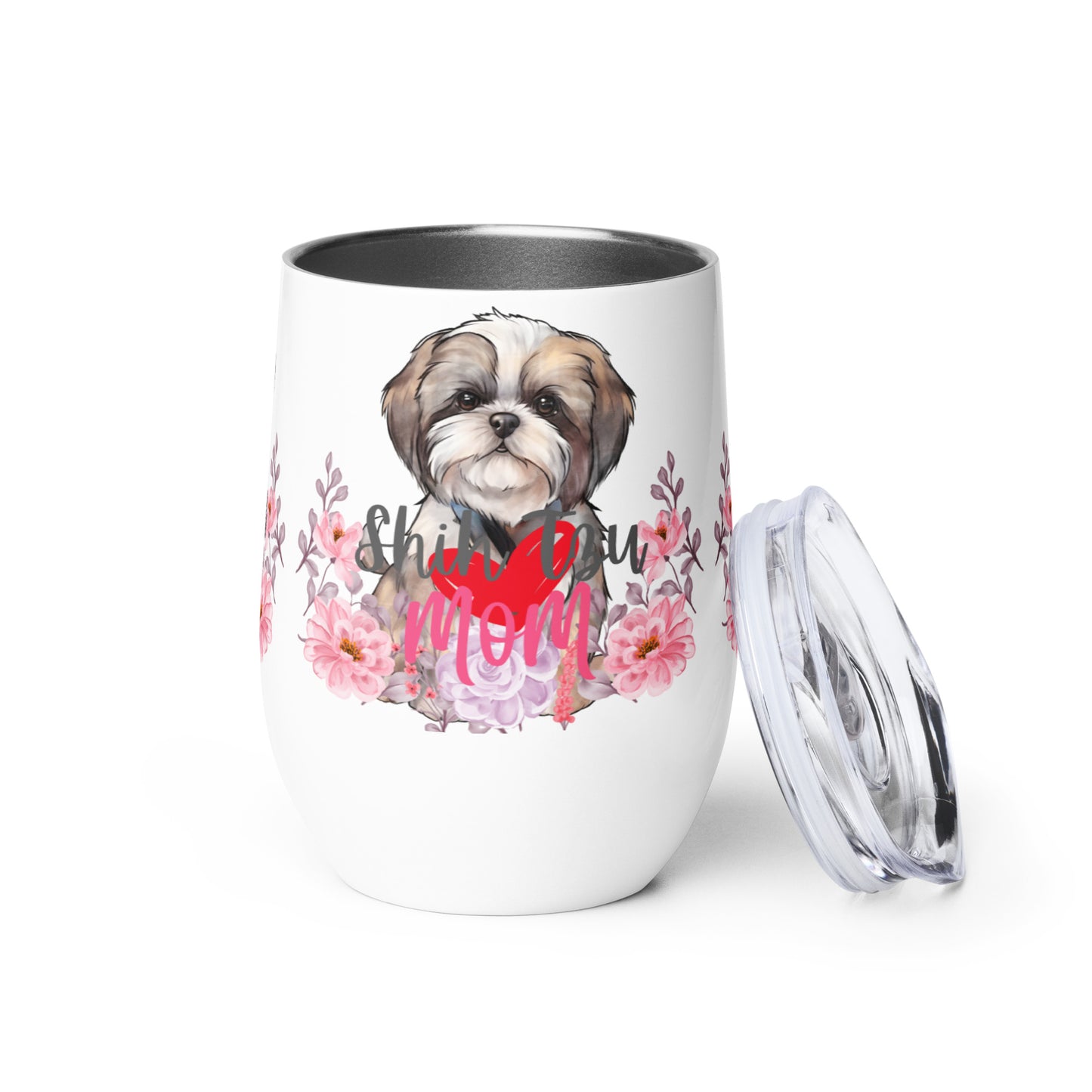 Shih Tzu Wine tumbler