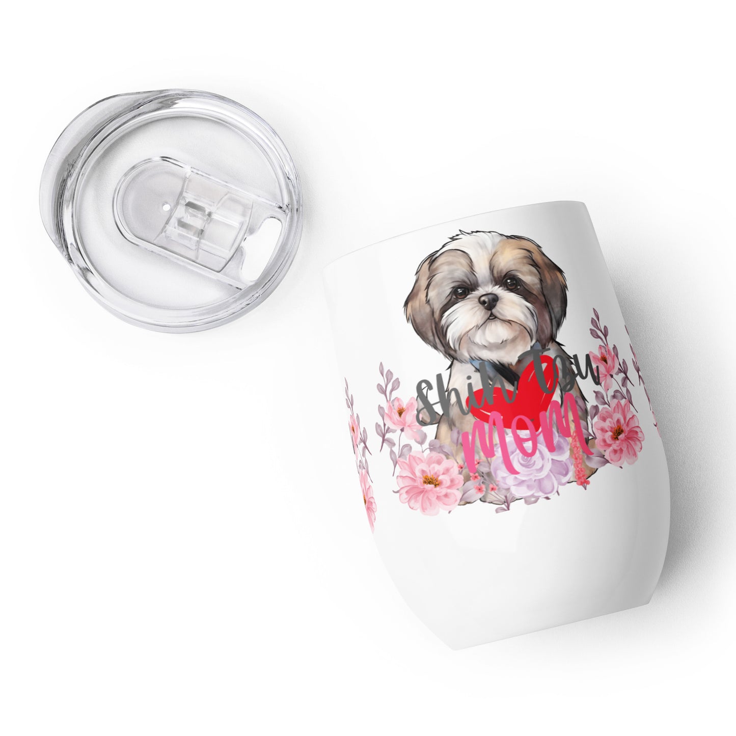 Shih Tzu Wine tumbler