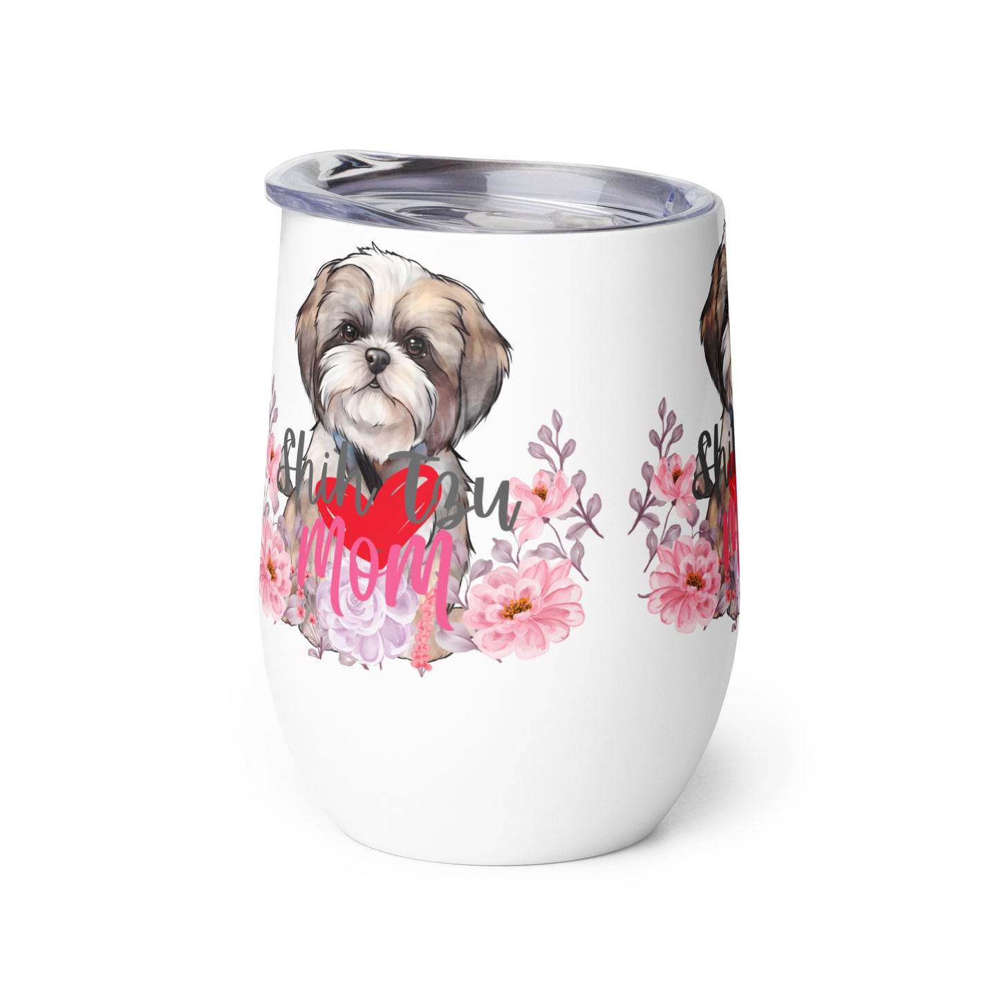 Shih Tzu Wine tumbler