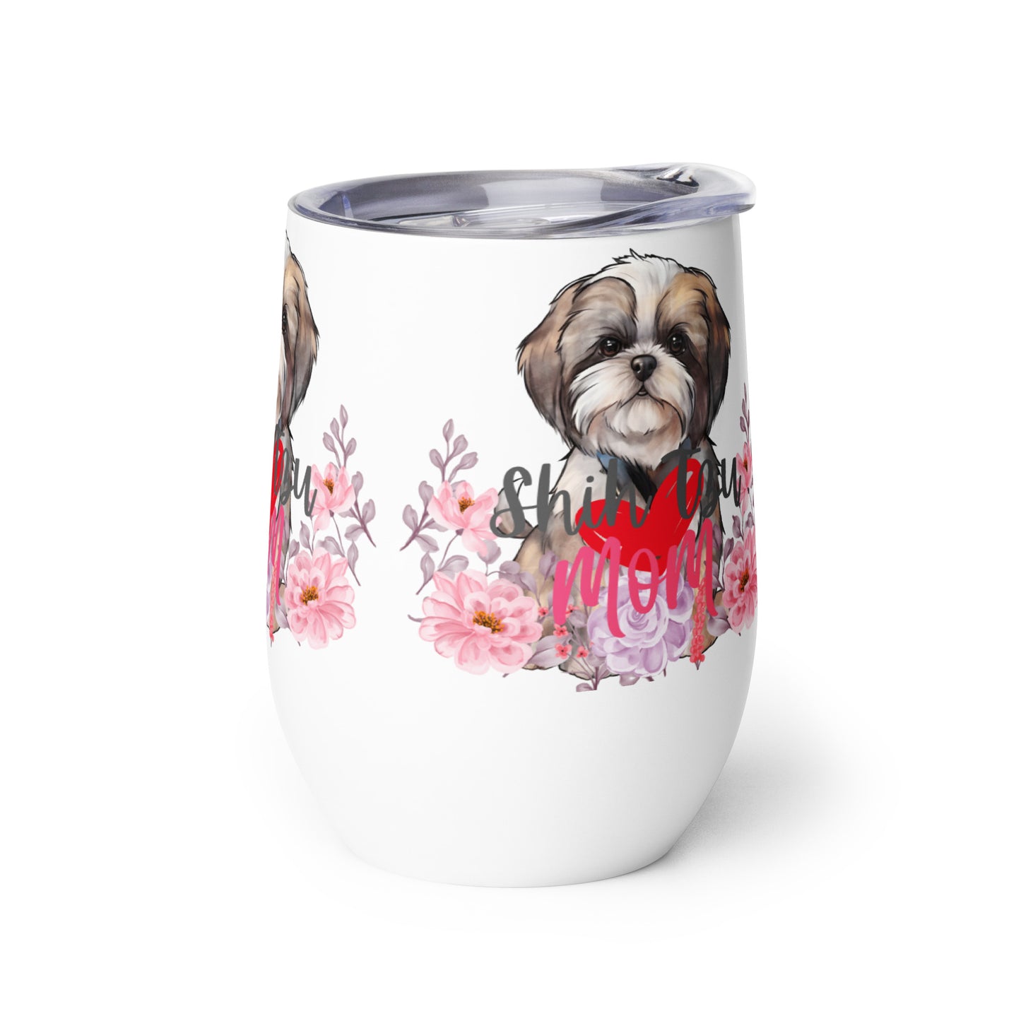 Shih Tzu Wine tumbler