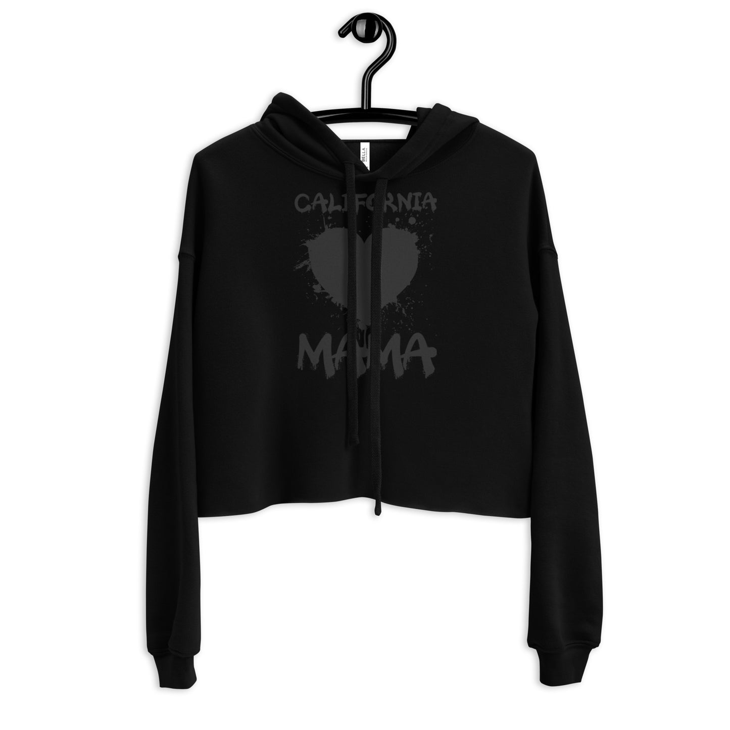 California Mama, Crop Hoodie