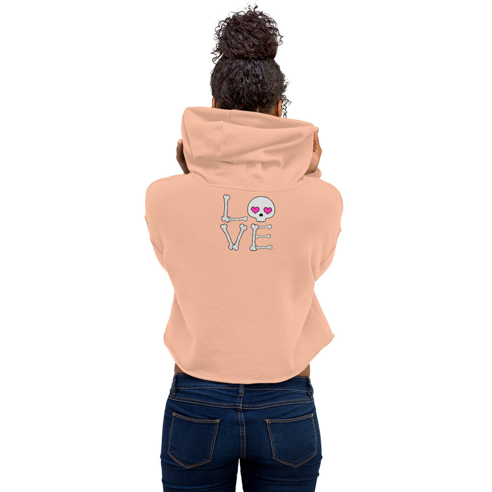 Love is like Heaven, Skull Crop Hoodie