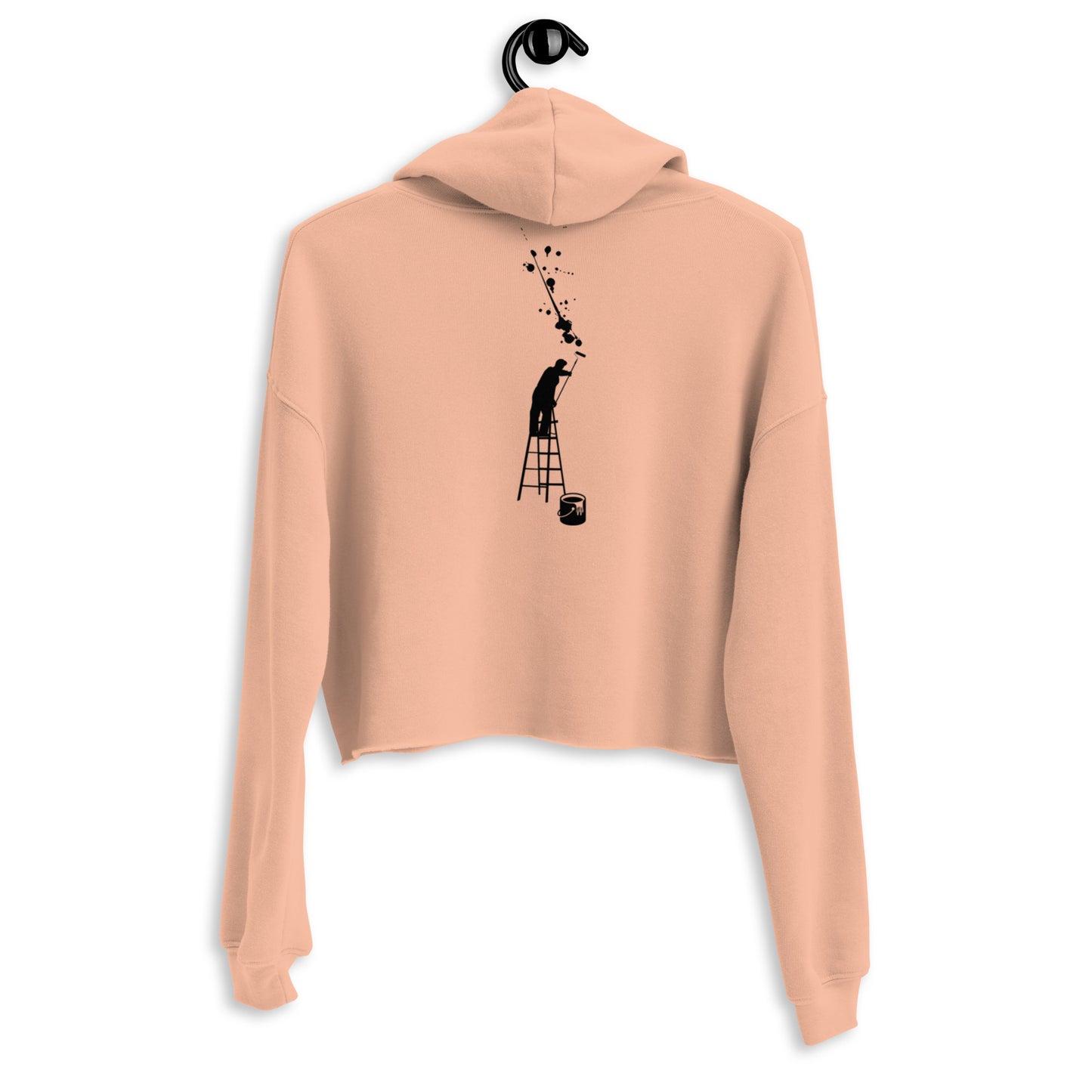 California Mama, Crop Hoodie