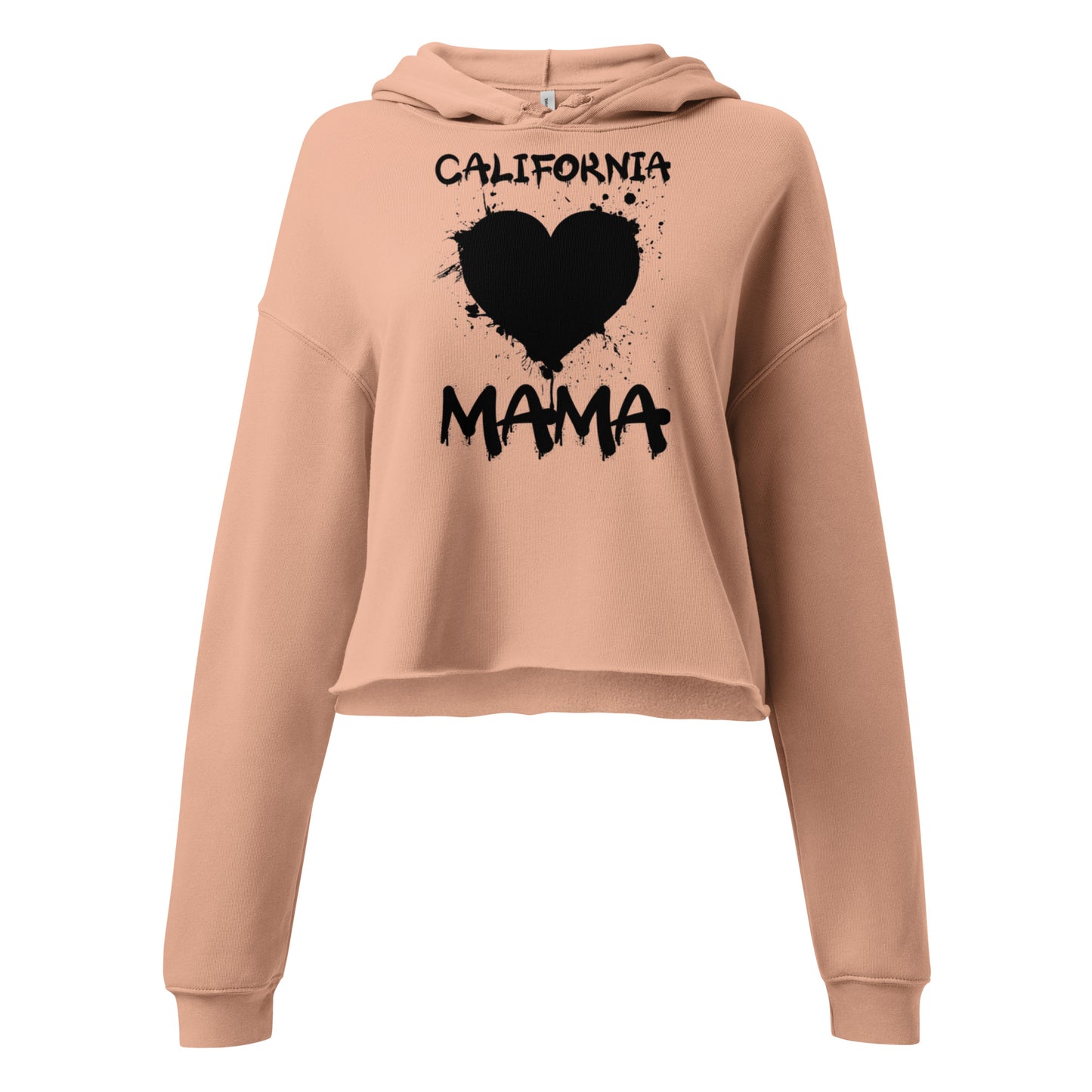 California Mama, Crop Hoodie