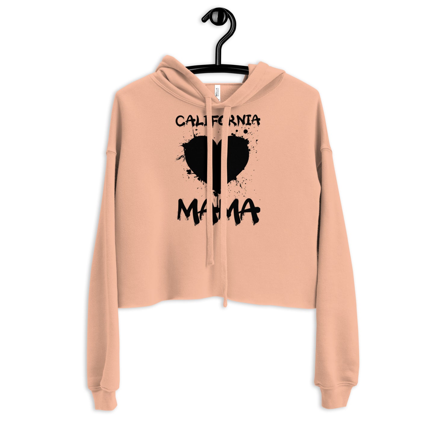 California Mama, Crop Hoodie