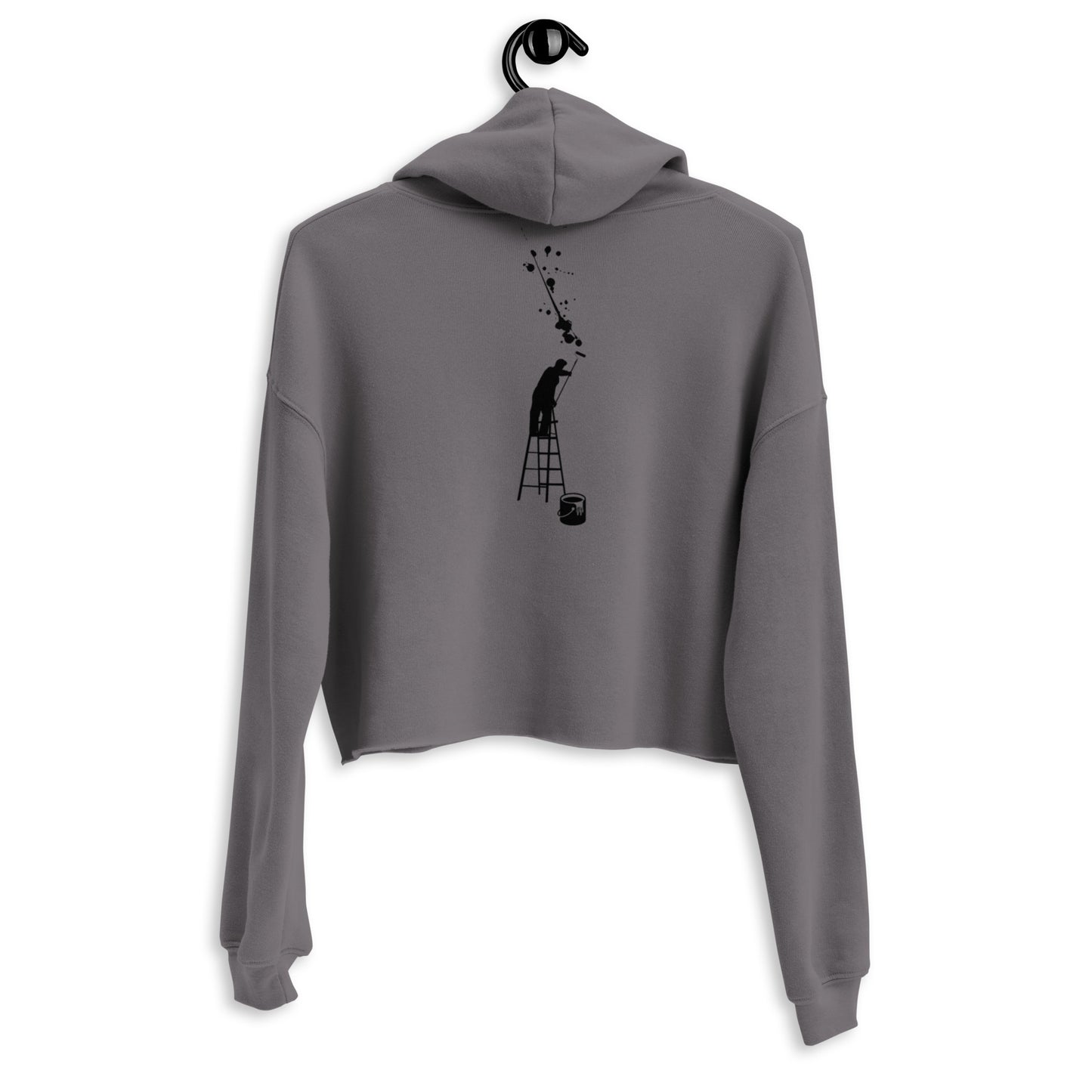 California Mama, Crop Hoodie