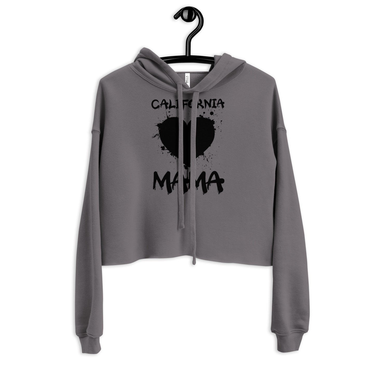 California Mama, Crop Hoodie