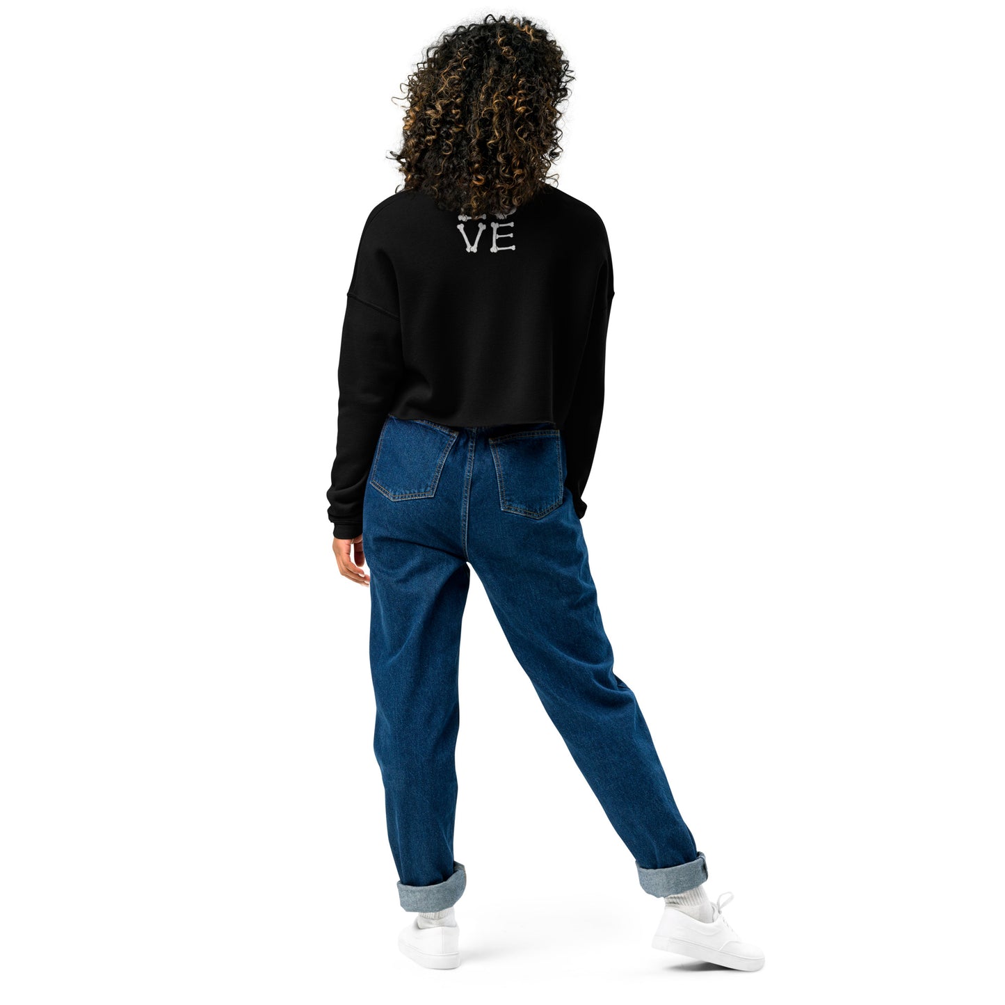 Love is like Heaven, kawaii, ai, love, Crop Sweatshirt
