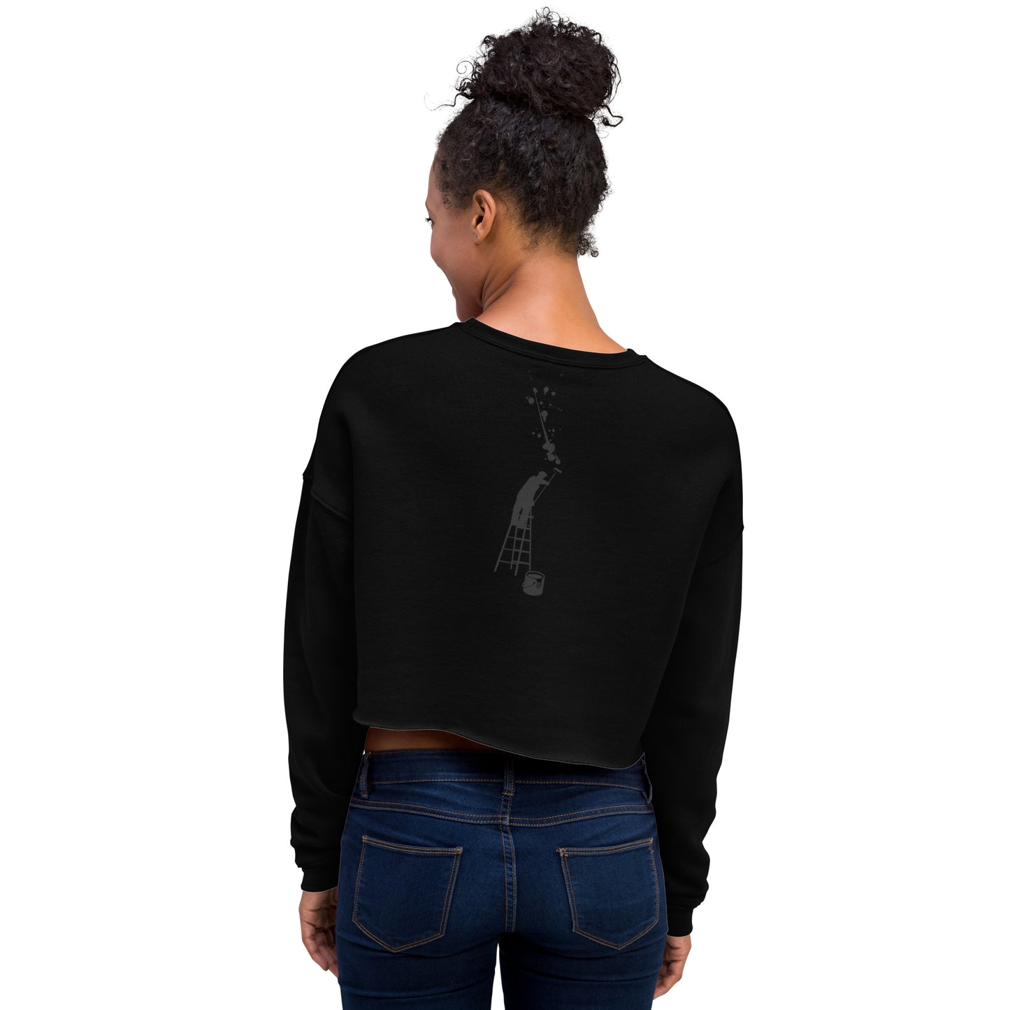California Mama, Crop Sweatshirt