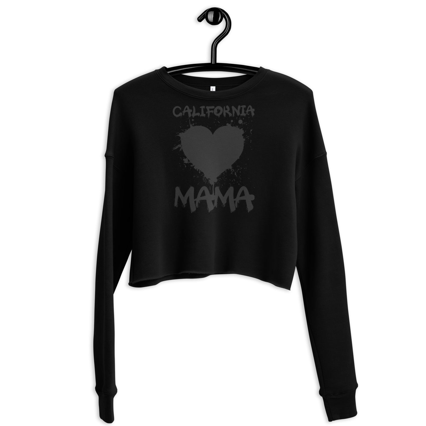 California Mama, Crop Sweatshirt