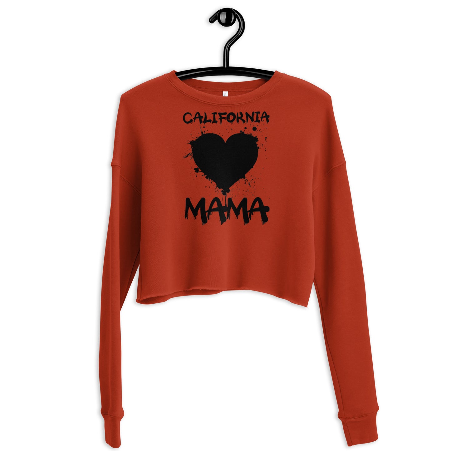 California Mama, Crop Sweatshirt