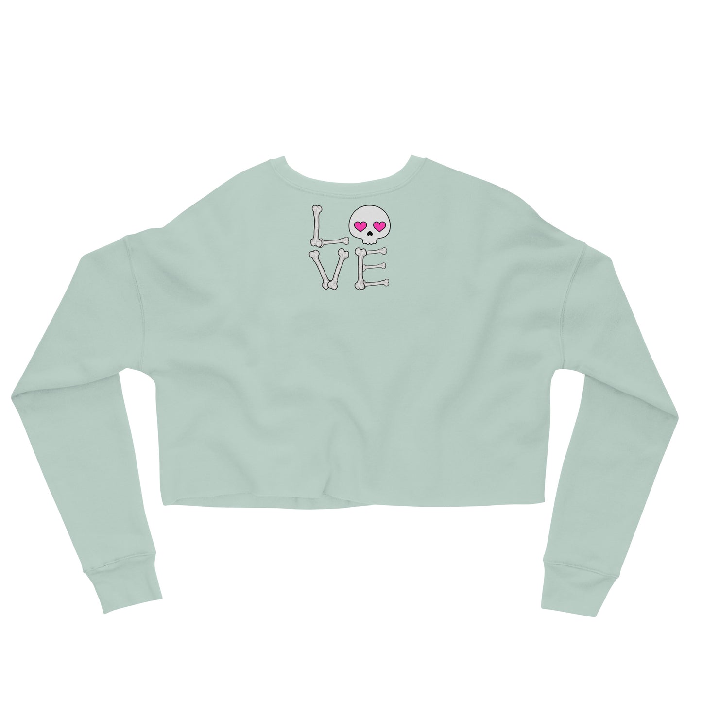 Love is like Heaven, kawaii, ai, love, Crop Sweatshirt