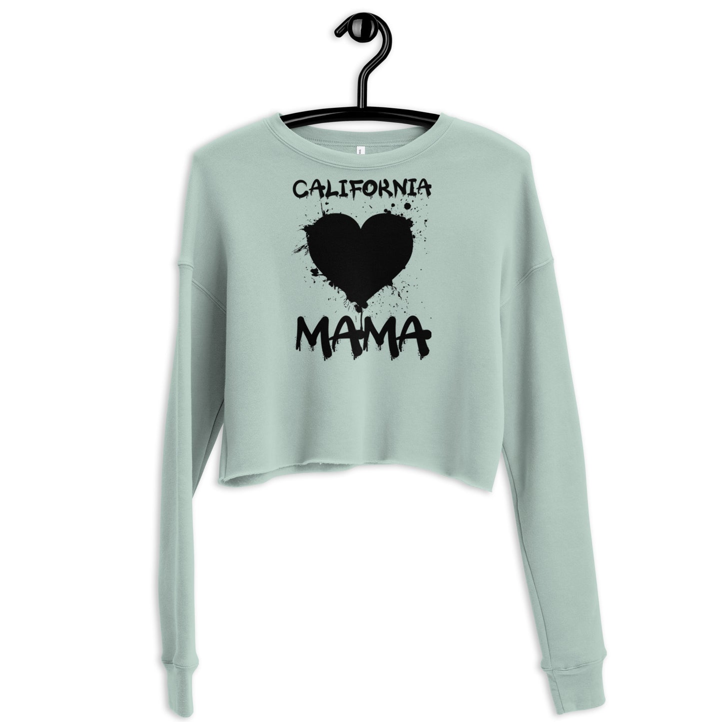 California Mama, Crop Sweatshirt