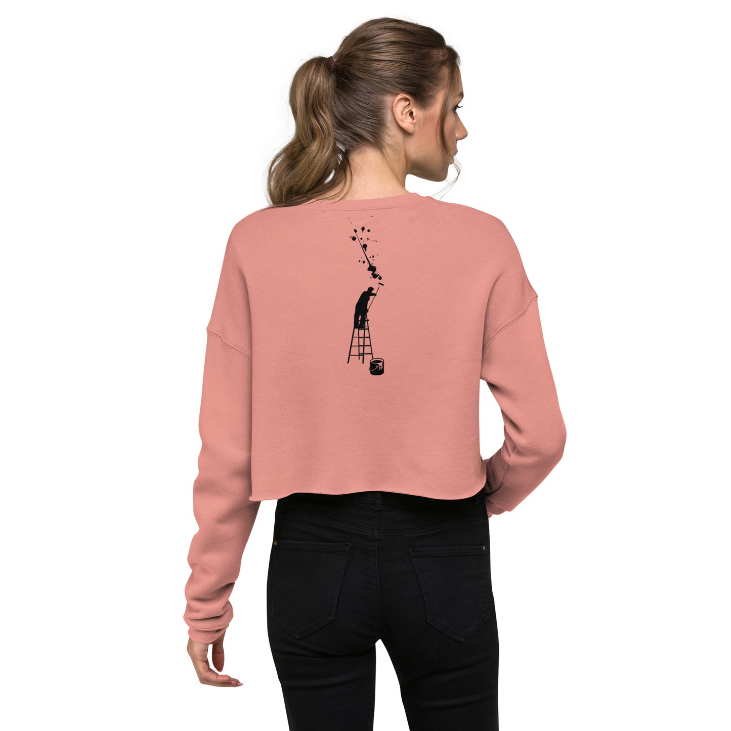 California Mama, Crop Sweatshirt