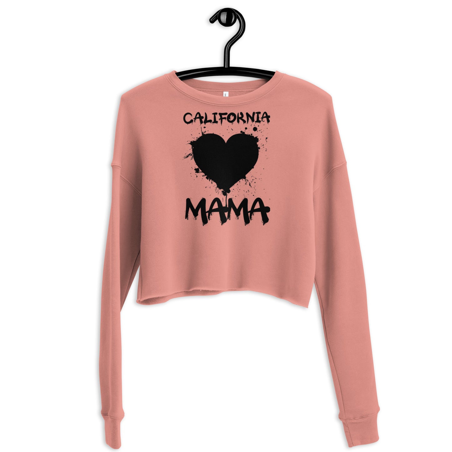 California Mama, Crop Sweatshirt