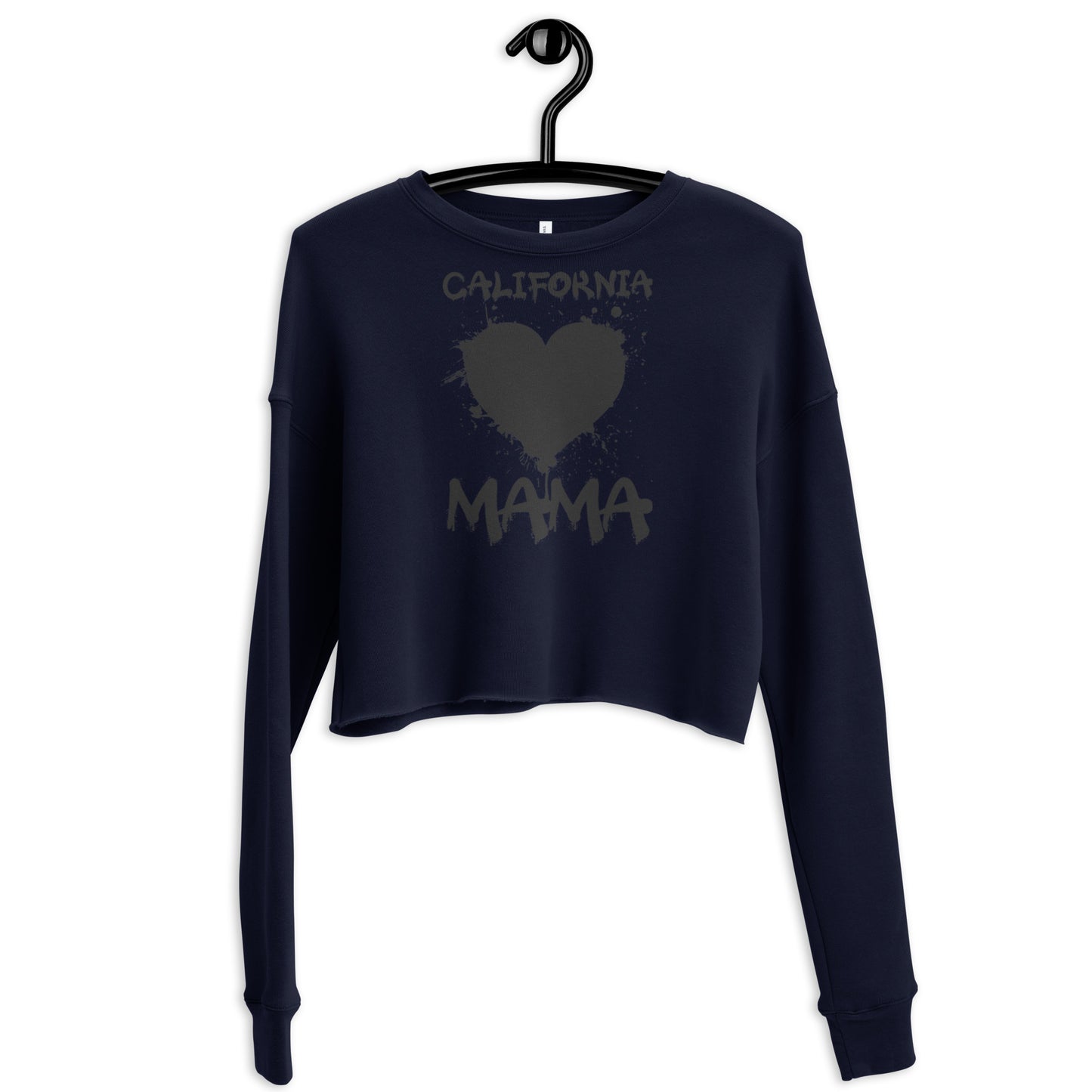 California Mama, Crop Sweatshirt