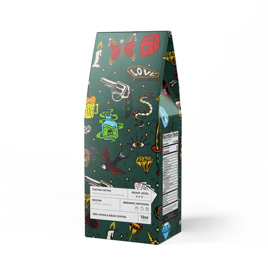 Tattoo Flash Green Broken Top Coffee Blend (Medium Roast)