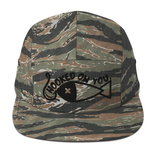 Hooked on you Five Panel Cap