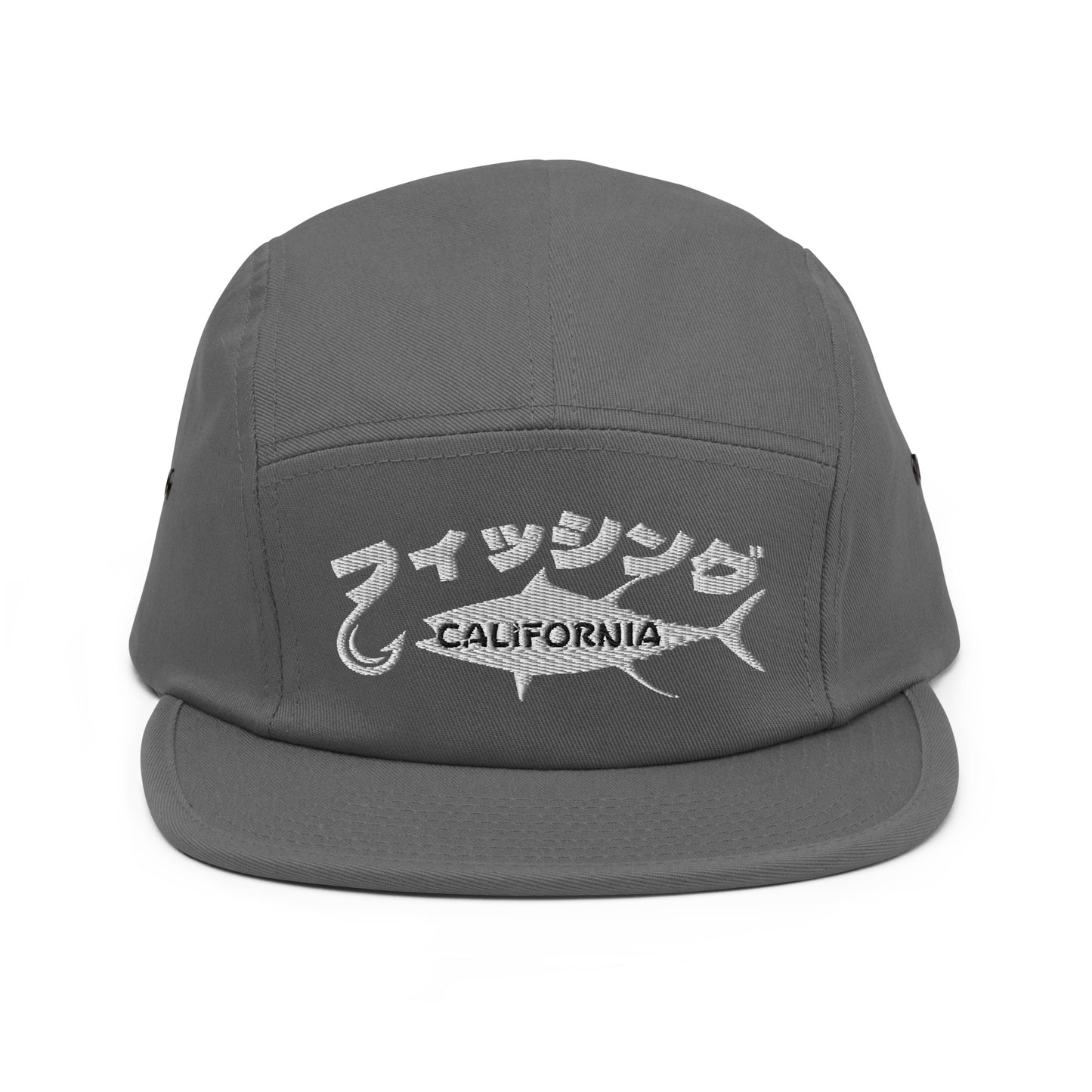 Fishing California, Japanese katakana,　Five Panel Cap