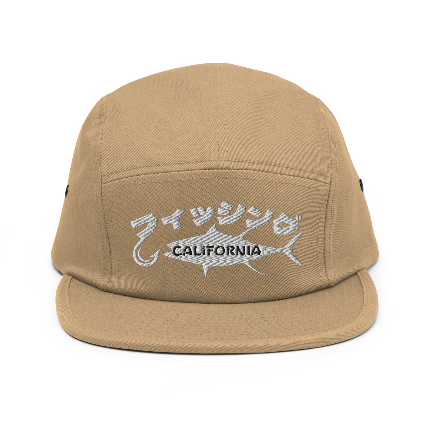 Fishing California, Japanese katakana,　Five Panel Cap