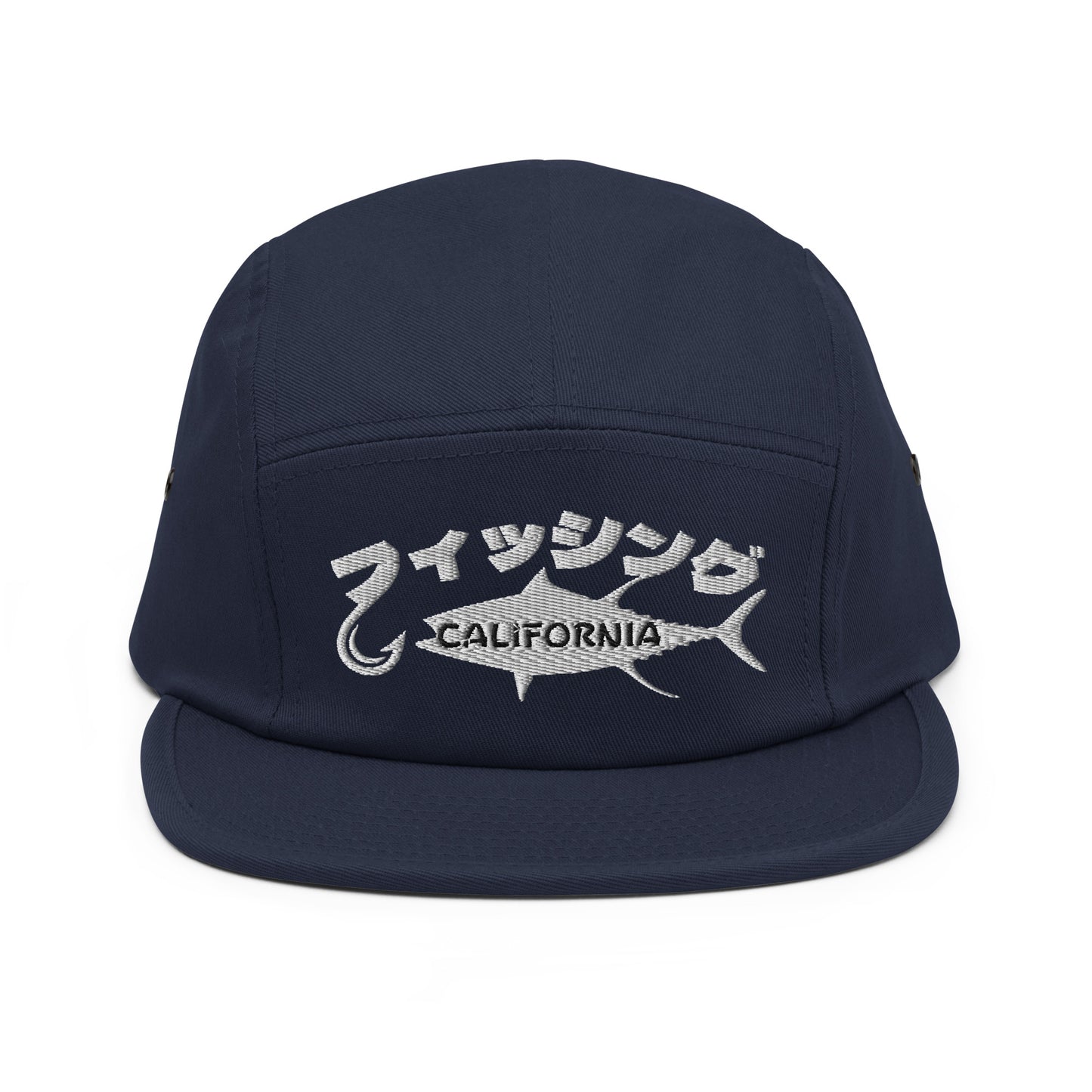 Fishing California, Japanese katakana,　Five Panel Cap