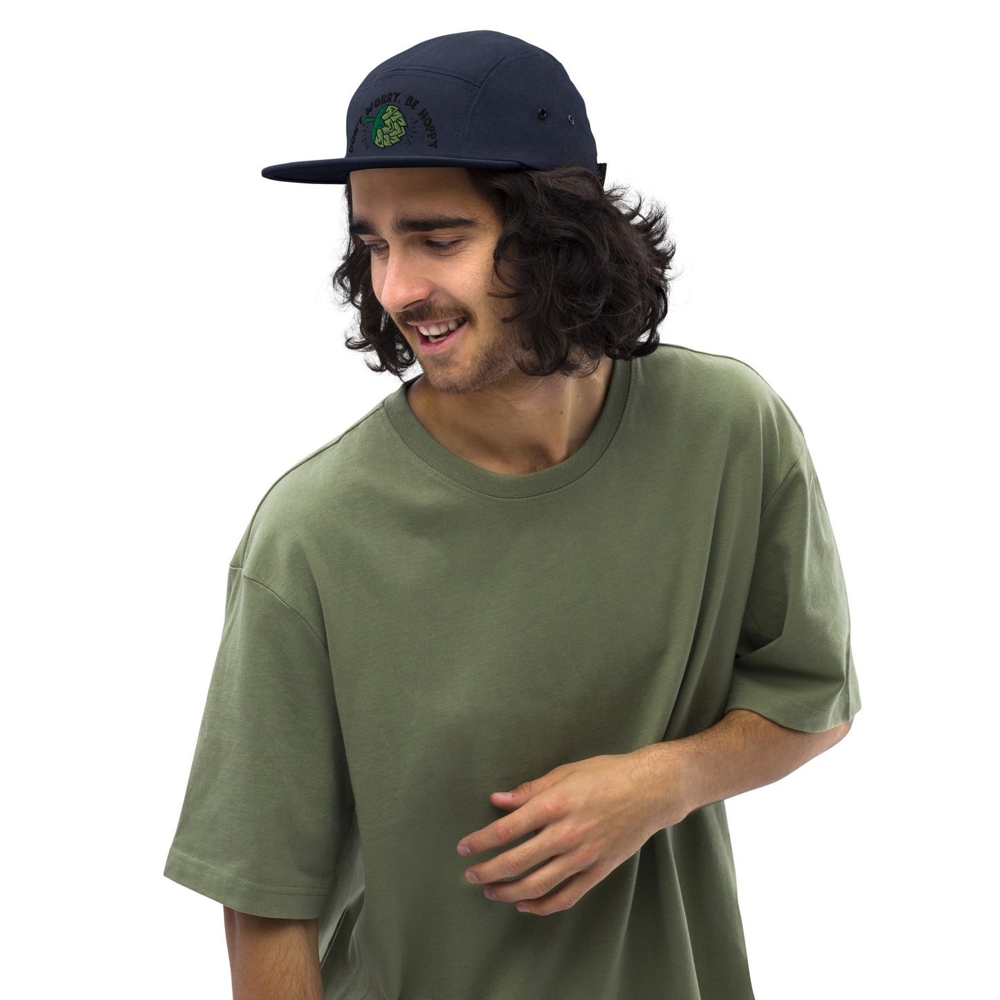 Don’t worry, be hoppy. Beer, Five Panel Cap