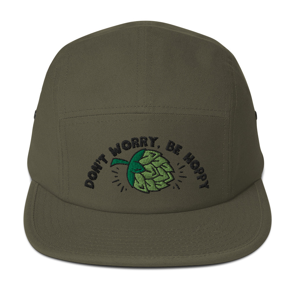 Don’t worry, be hoppy. Beer, Five Panel Cap