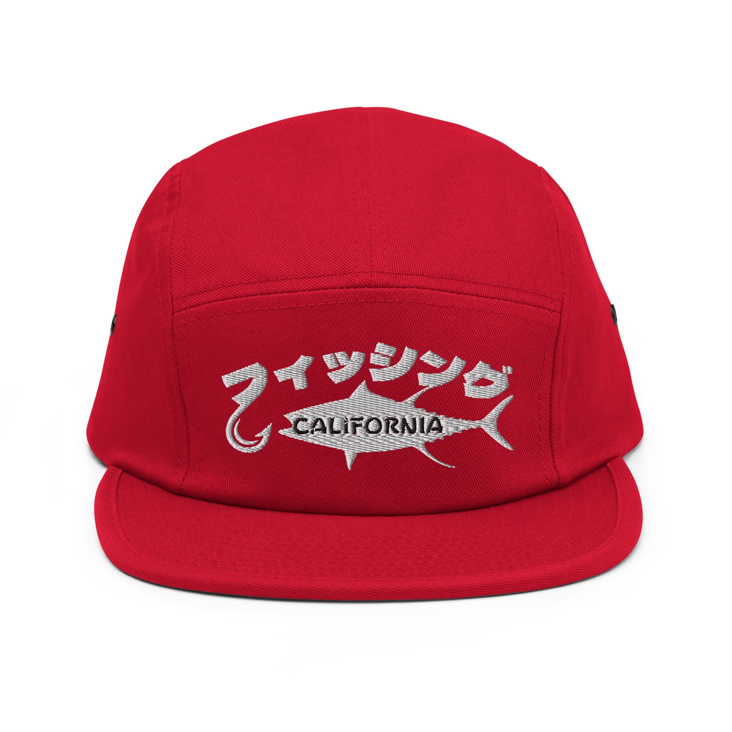 Fishing California, Japanese katakana,　Five Panel Cap