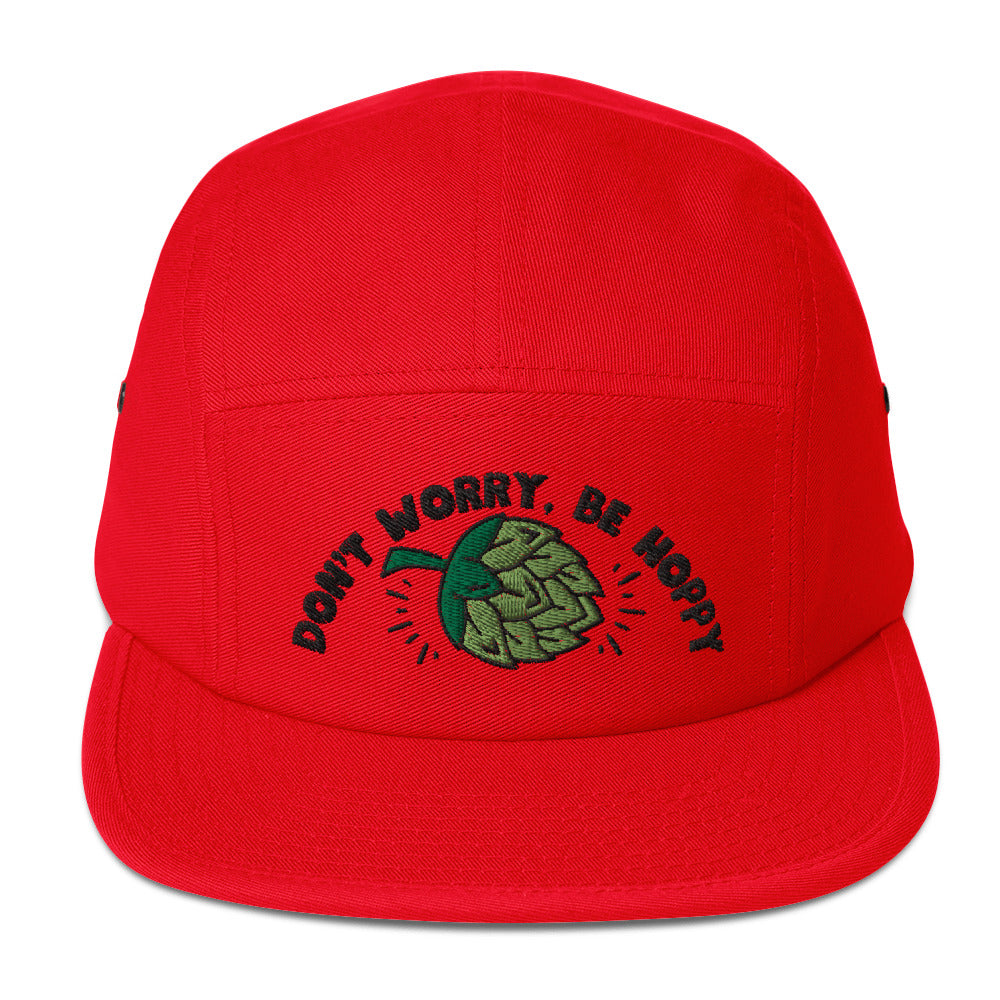 Don’t worry, be hoppy. Beer, Five Panel Cap