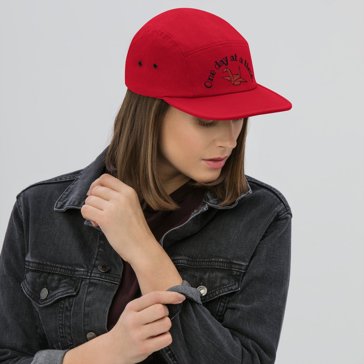 ORIGAMI, Orizuru, Crane Five Panel Cap