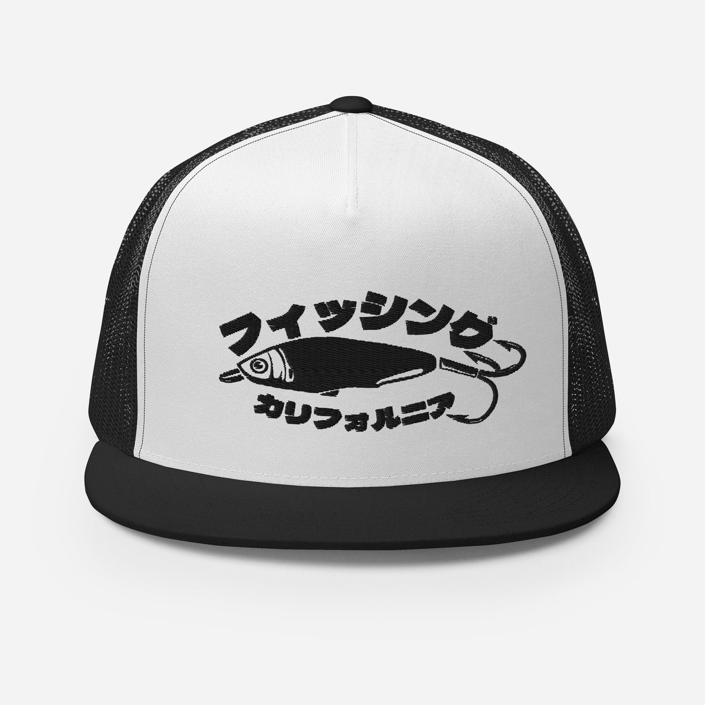 Fishing California,  Japanese katakana  California Trucker Cap