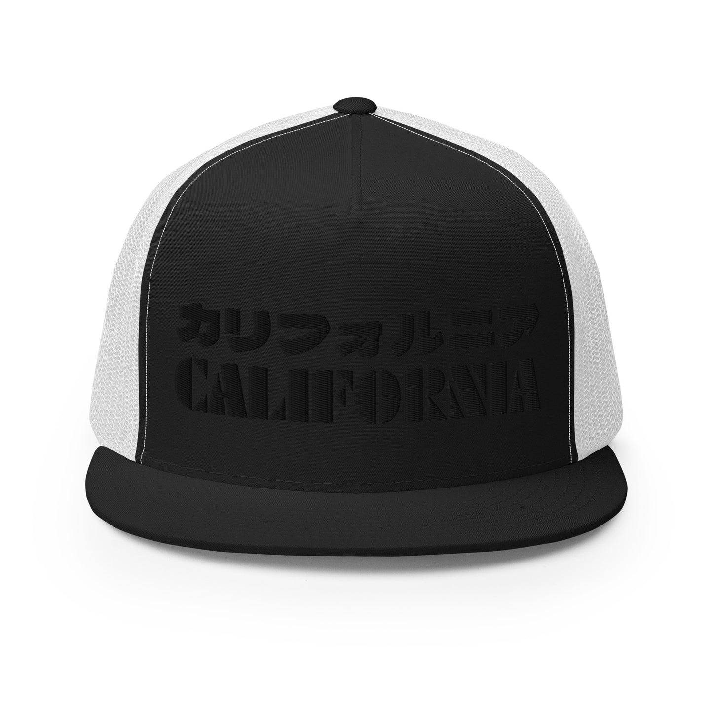 California Japanese Katakana Trucker Cap