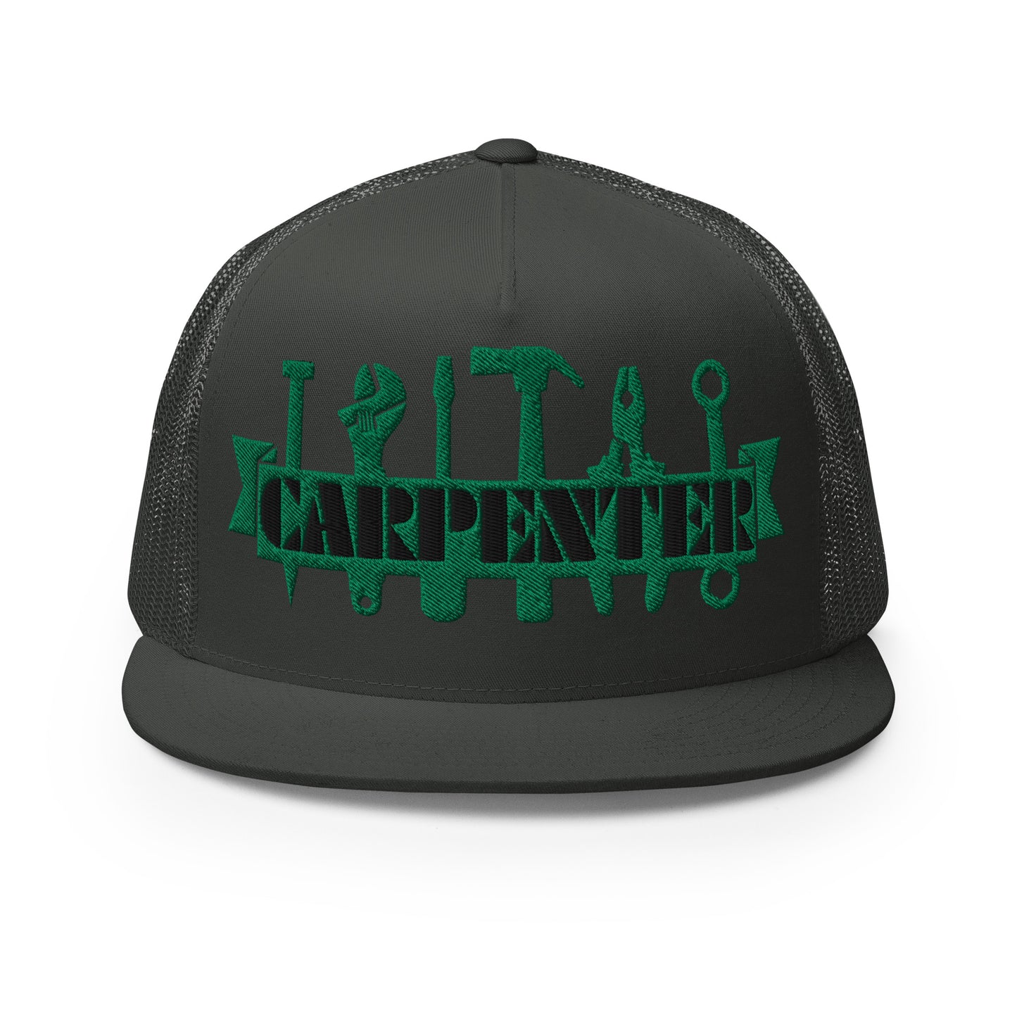 Carpenter,  Carpenter Gear, Carpenters Tool, Wood Working, Trucker Cap