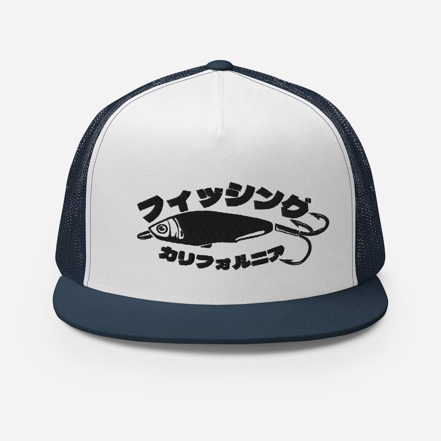 Fishing California,  Japanese katakana  California Trucker Cap