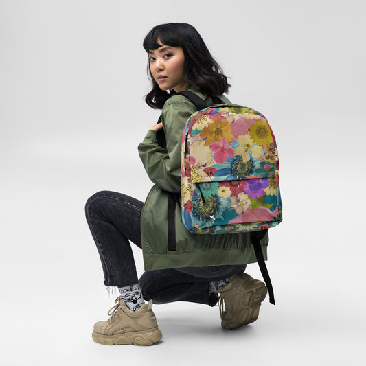 Pressed Flower Backpack
