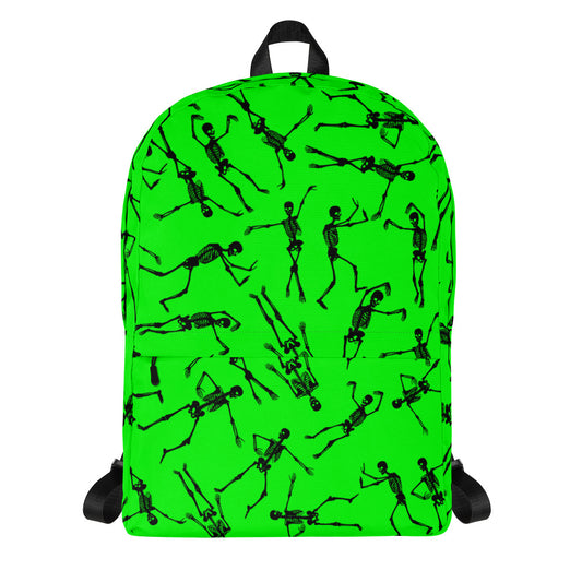Skeleton green  Backpack