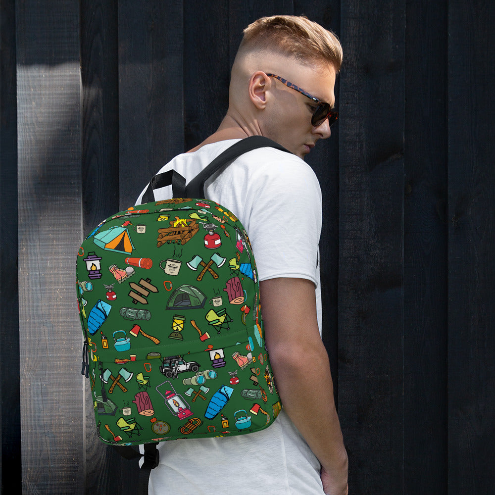 Camping Backpack, Camping Bag, Camping Tool, Camping Lover, Gift For Him, Gift For Her, Gift For Camping Lover, Adventure, California Love,