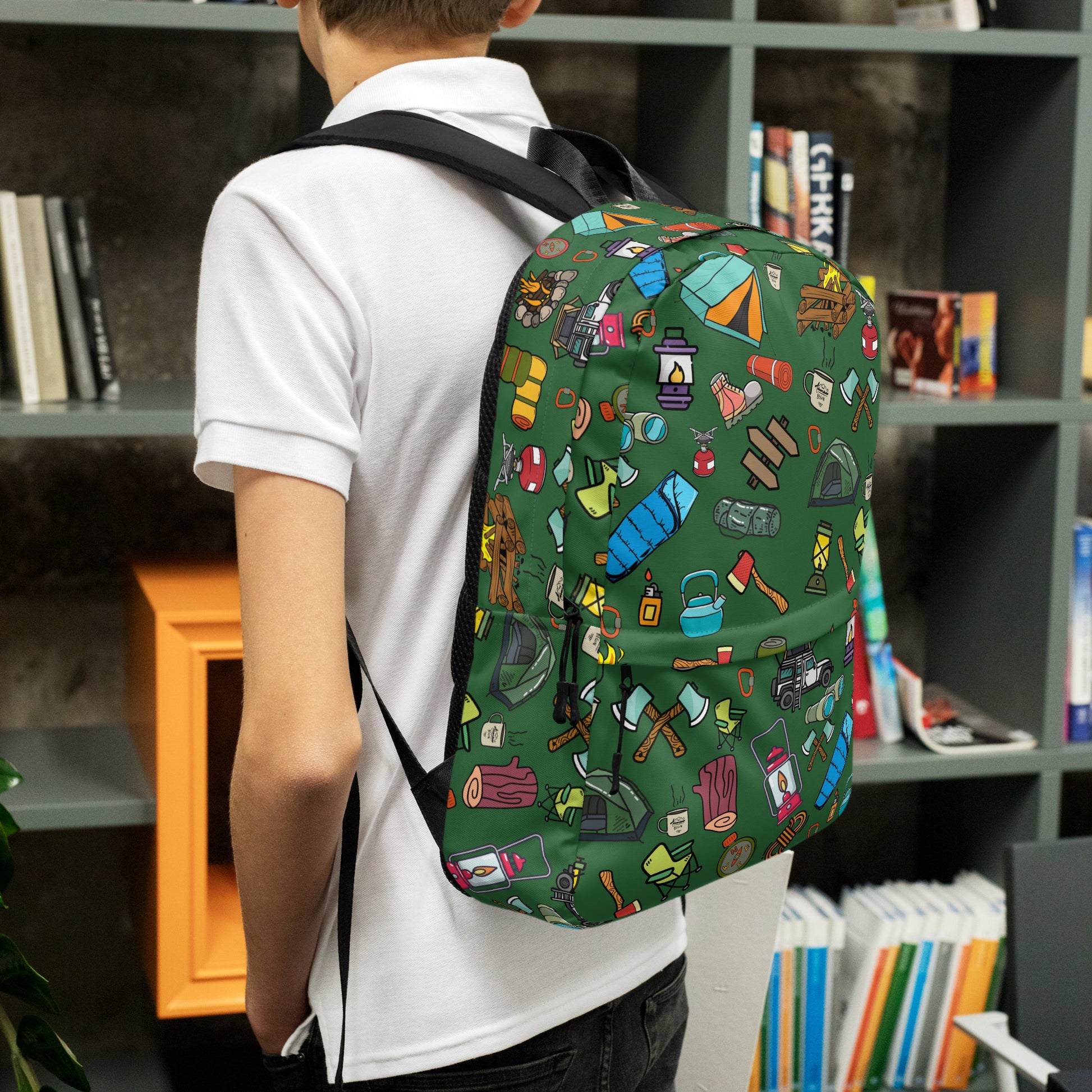 Camping Backpack, Camping Bag, Camping Tool, Camping Lover, Gift For Him, Gift For Her, Gift For Camping Lover, Adventure, California Love,