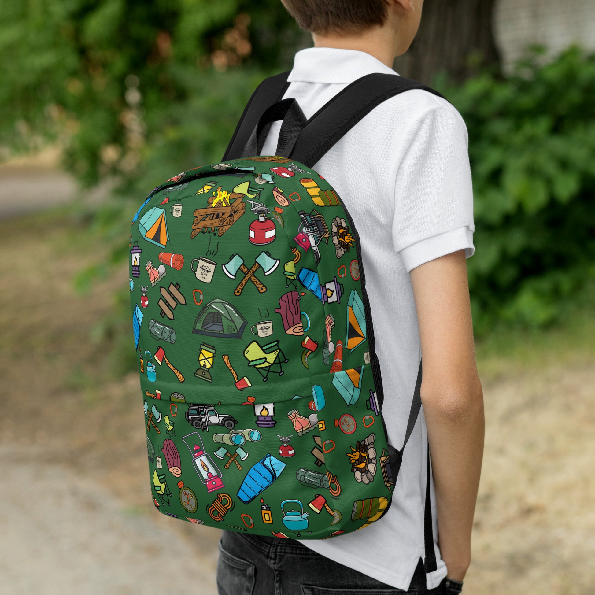 Camping Backpack, Camping Bag, Camping Tool, Camping Lover, Gift For Him, Gift For Her, Gift For Camping Lover, Adventure, California Love,