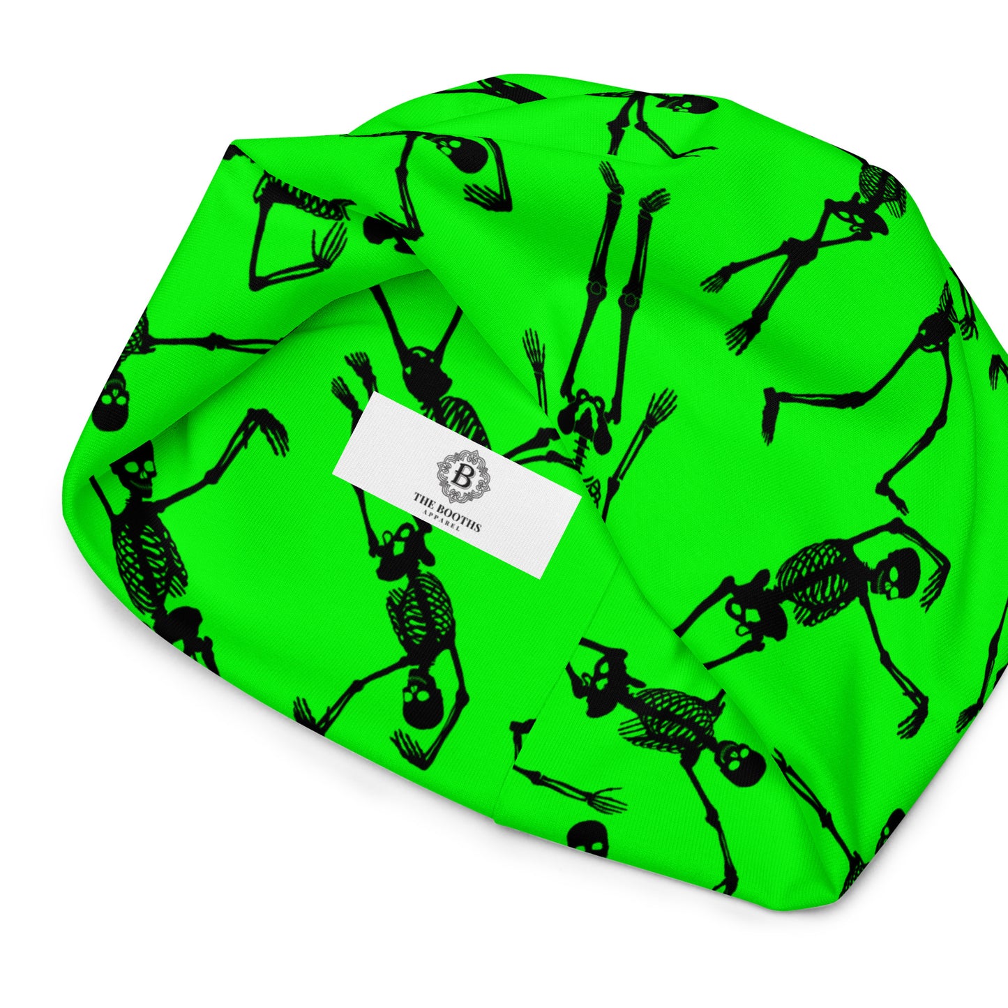 Skeleton green All-Over Print Beanie