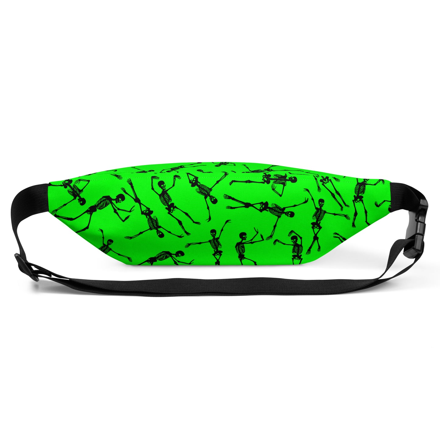 Skeleton green Fanny Pack